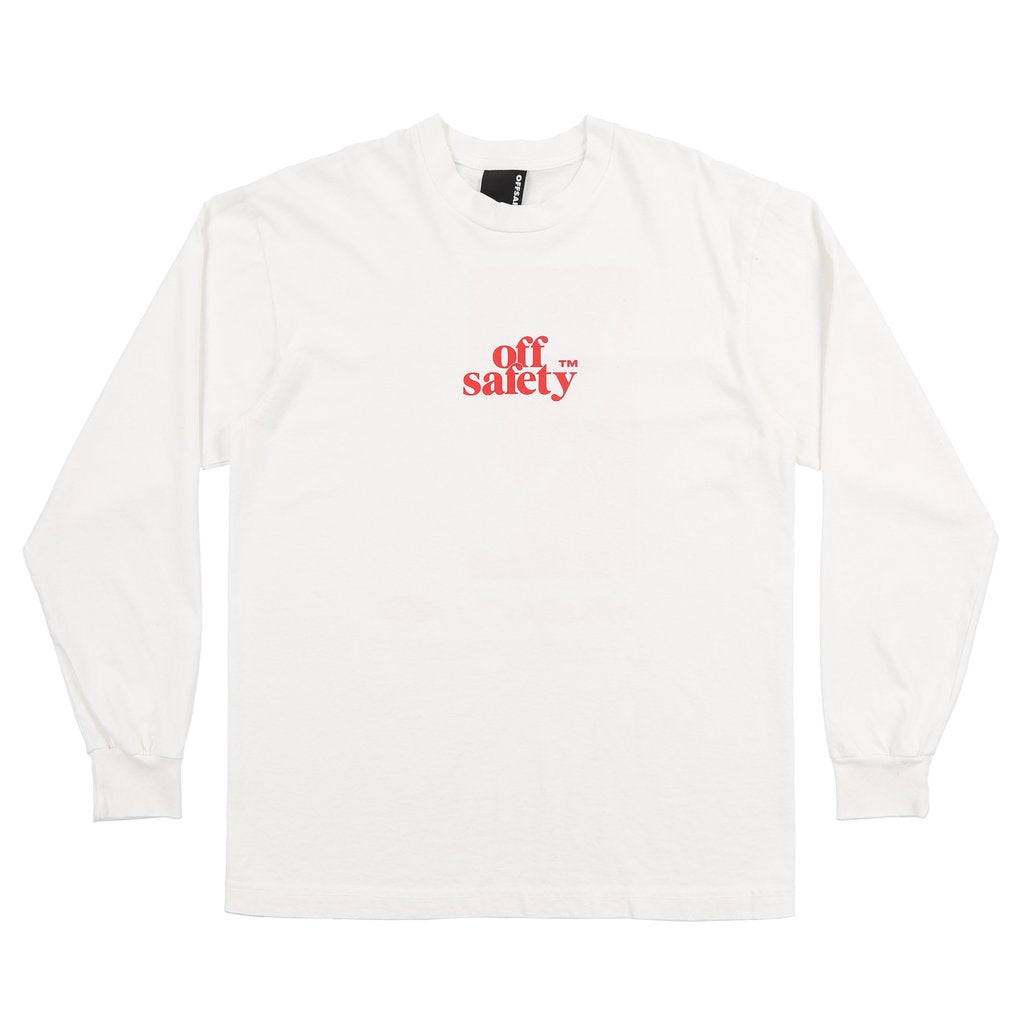 AALIYAH NAILS DID L/S TEE ロングTシャツ / WHITE