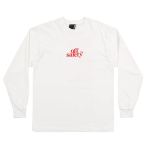 AALIYAH NAILS DID L/S TEE ロングTシャツ / WHITE