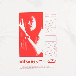 AALIYAH NAILS DID L/S TEE ロングTシャツ / WHITE