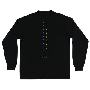 AALIYAH SUNKIST L/S TEE ロングTシャツ / BLACK