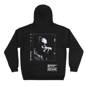 AALIYAH FILM BACK HOODIE パーカー / BLACK