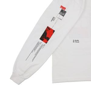 SKY'S THE LIMIT LS TEE 長袖Tシャツ / WHITE