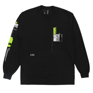 SKY'S THE LIMIT LS TEE 長袖Tシャツ / BLACK