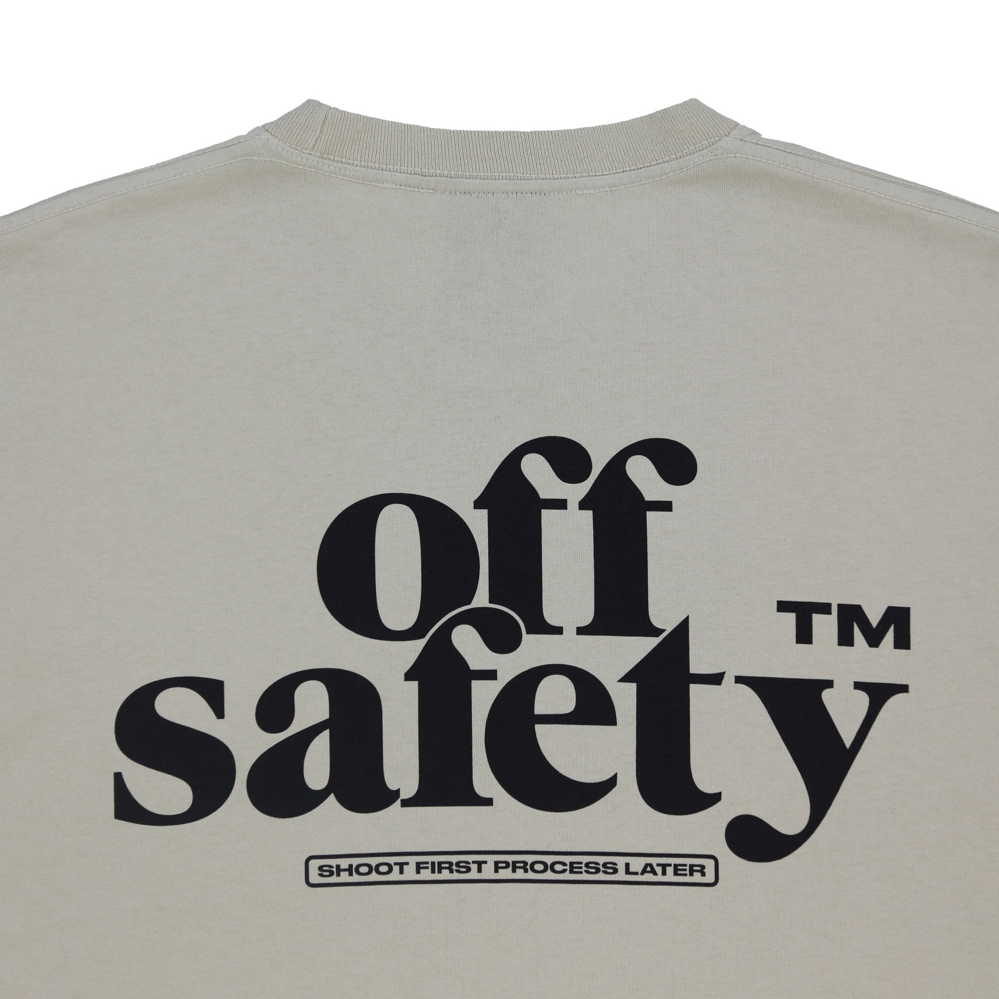 SHOOT FIRST TEE Tシャツ / CREAM