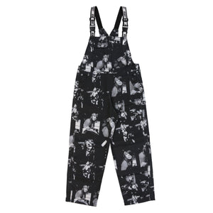 AALIYAH AT UR BEST JUMPER ブルデニムオーバーオール / PATTERN PRINT