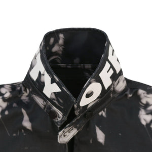 AALIYAH AT UR BEST JACKET ブルデニムジャケット / PATTERN PRINT
