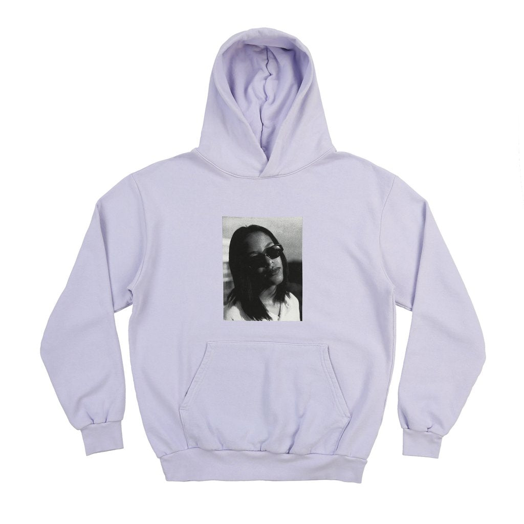 AALIYAH ANGEL BABY HOOD パーカー / LAVENDER