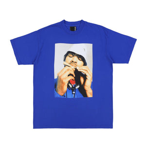 BLUNT WRAP TEE Tシャツ / BLUE