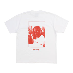 AALIYAH X OFFSAFETY TEE Tシャツ / WHITE