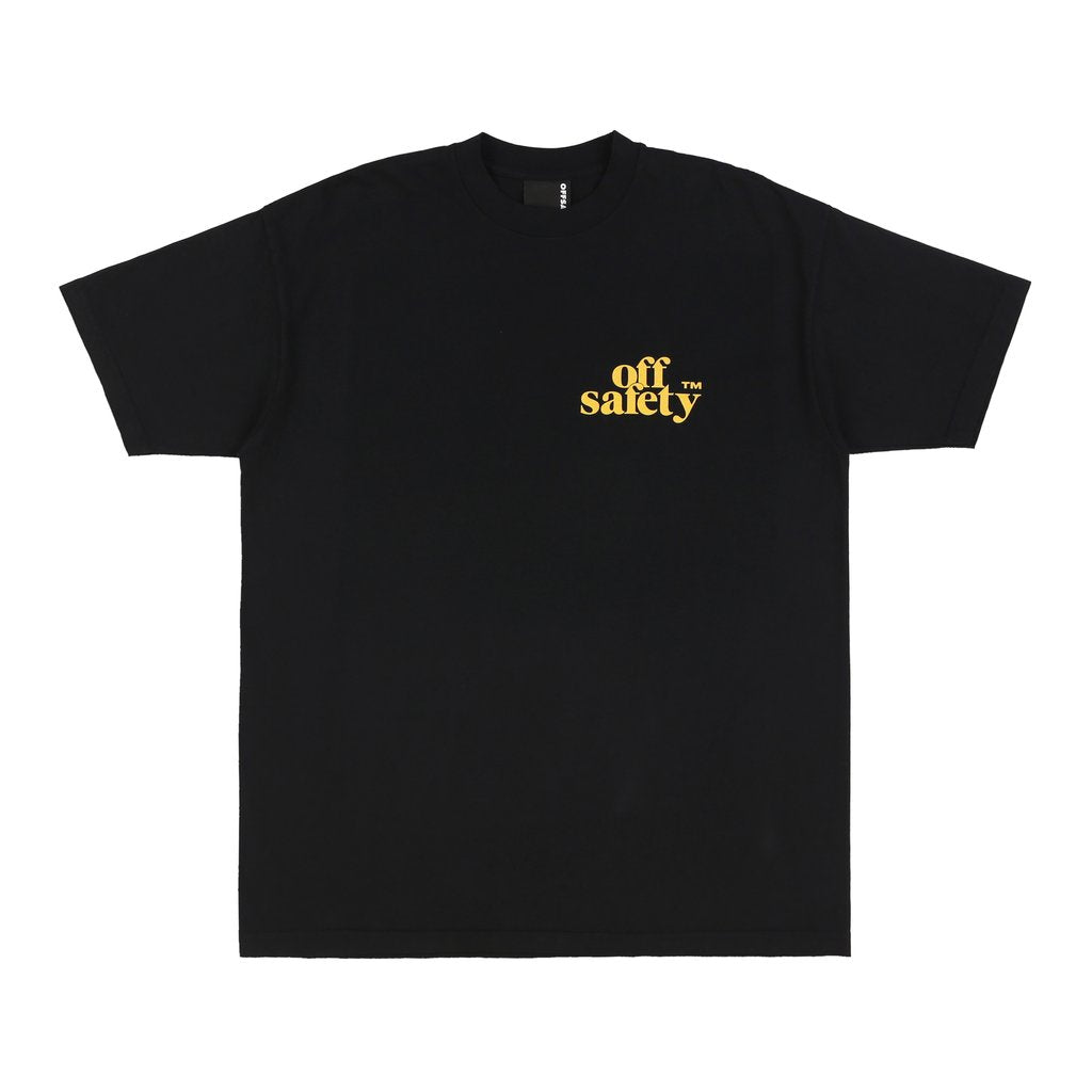 SHOOT FIRST PROCESS LATER TEE Tシャツ / BLACK