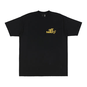 SHOOT FIRST PROCESS LATER TEE Tシャツ / BLACK