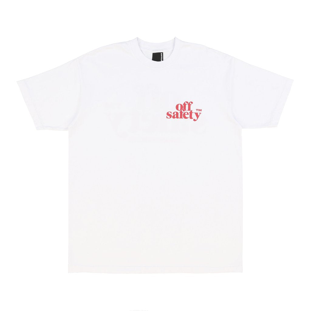 SHOOT FIRST PROCESS LATER TEE Tシャツ / WHITE
