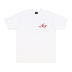 SHOOT FIRST PROCESS LATER TEE Tシャツ / WHITE