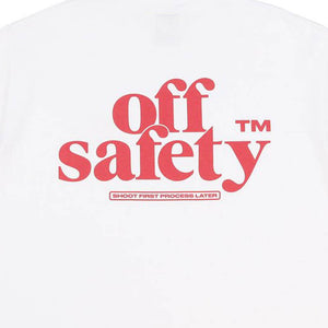 SHOOT FIRST PROCESS LATER TEE Tシャツ / WHITE