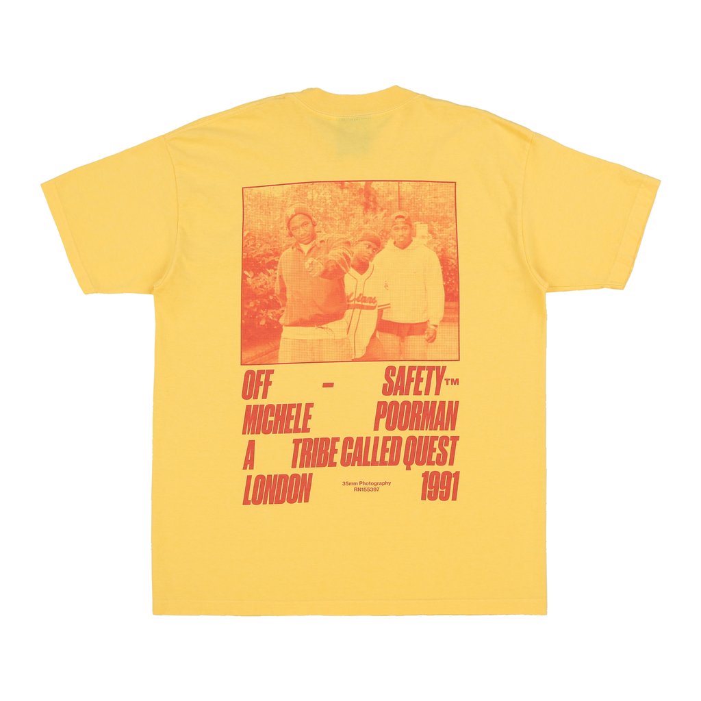 CHECK THE RHYME TEE Tシャツ / YELLOW