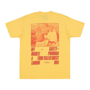 CHECK THE RHYME TEE Tシャツ / YELLOW