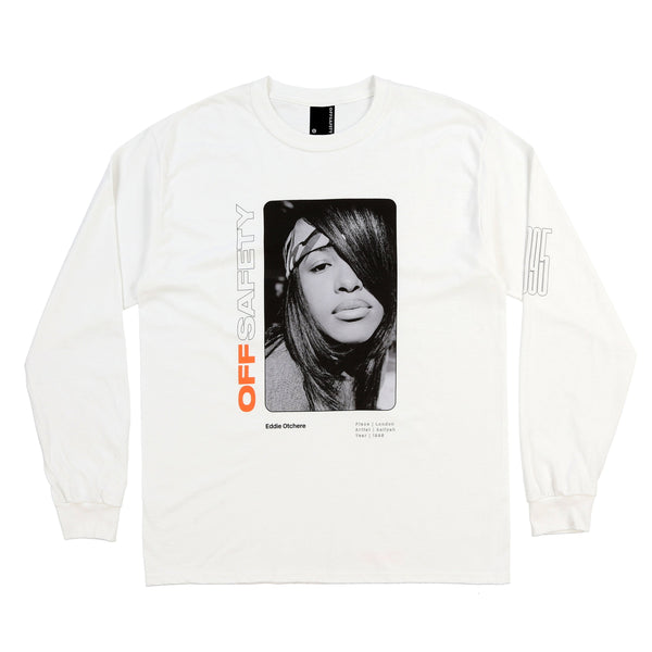 AALIYAH MISS U LS TEE 長袖Tシャツ / WHITE – OFFSAFETY JAPAN