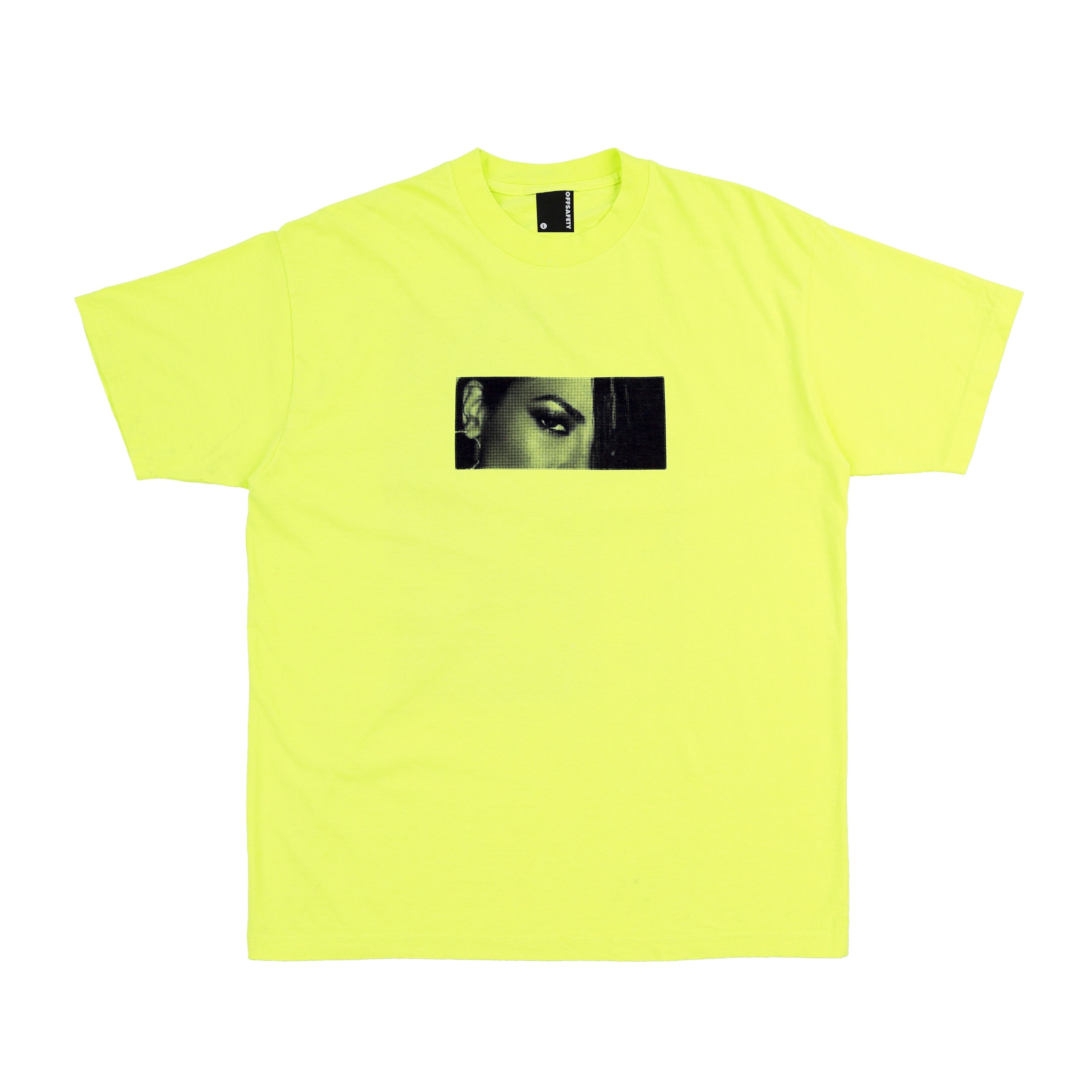 AALIYAH EYES TEE Tシャツ / SAFETY YELLOW