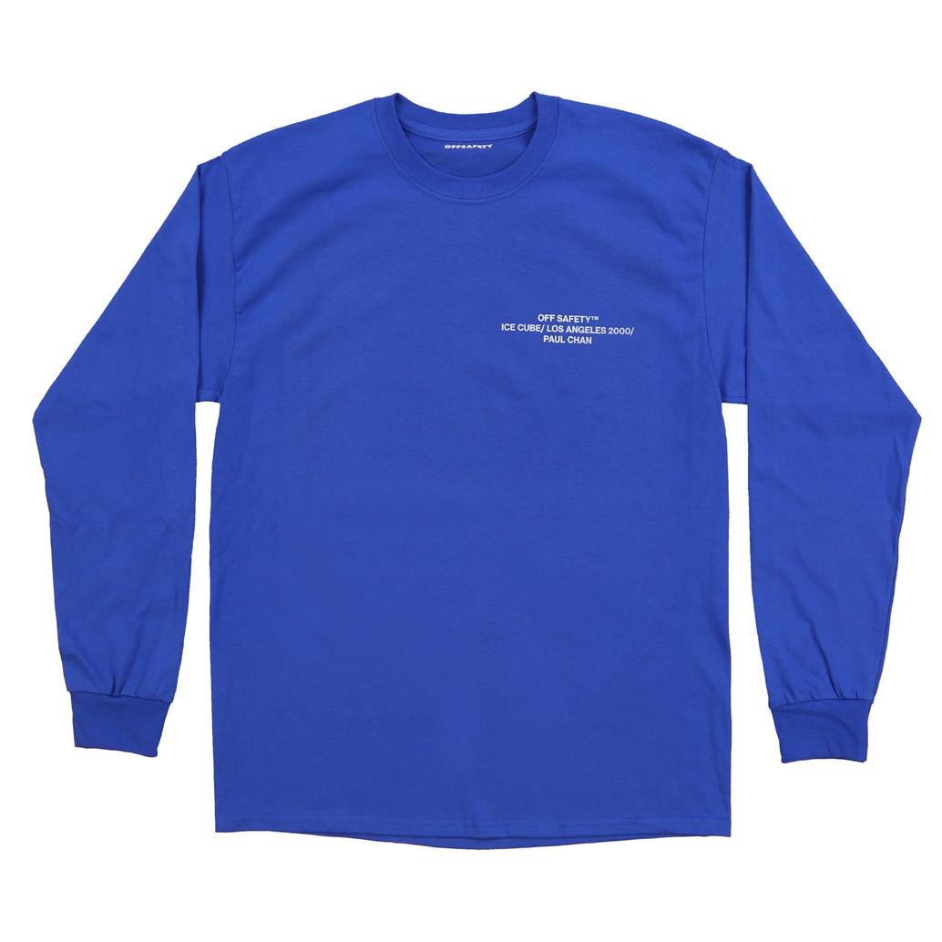 ICE BREAKER LS ロングTシャツ / BLUE