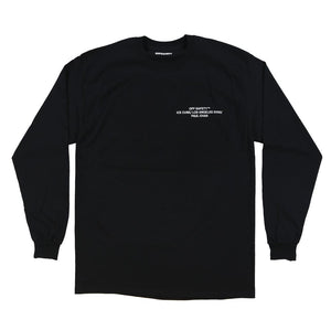 ICE BREAKER LS ロングTシャツ / BLACK