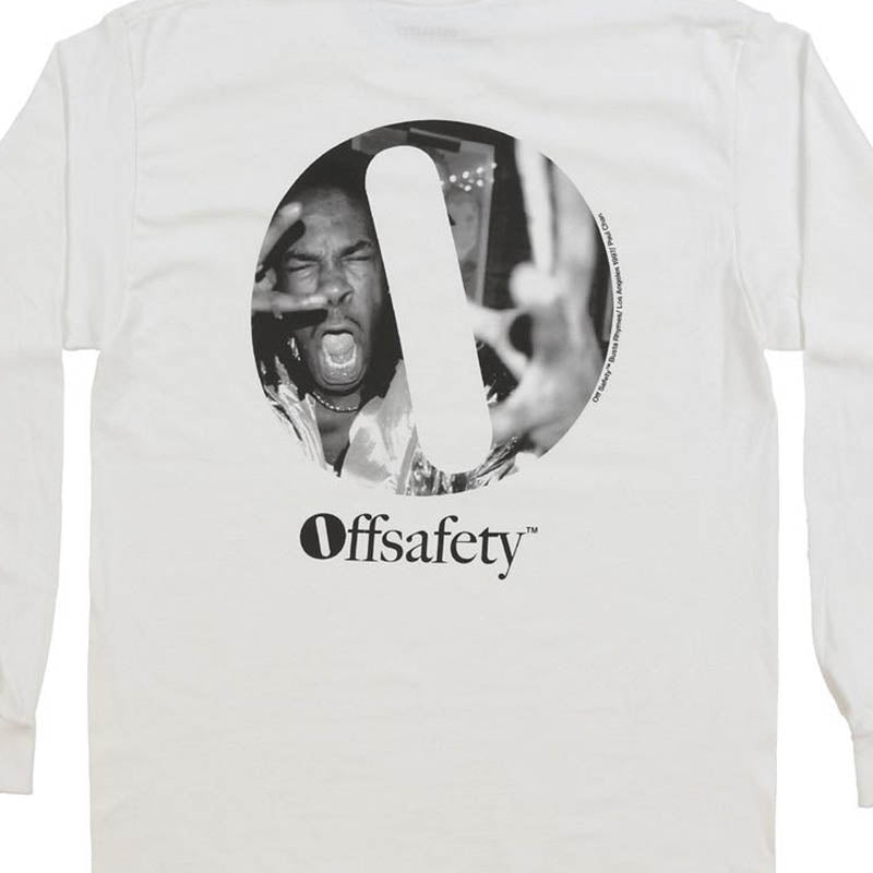 O-FACE LS ロングTシャツ / WHITE