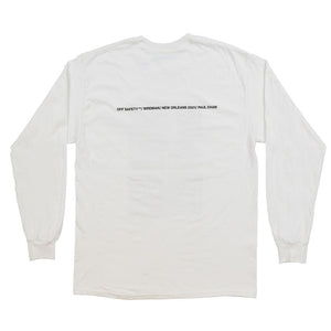 STILL FLY LS ロングTシャツ / WHITE