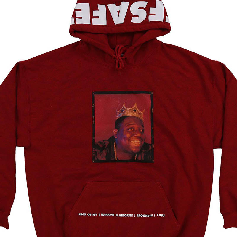 BIGGIE SMILES HOODIE パーカー / RED