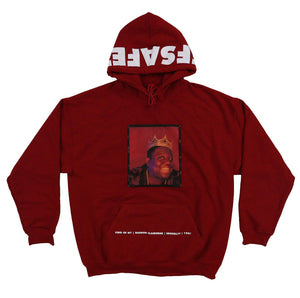 BIGGIE SMILES HOODIE パーカー / RED